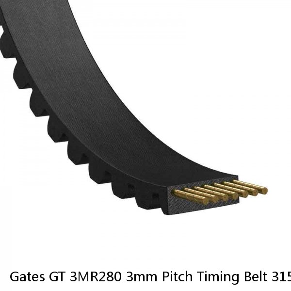 Gates GT 3MR280 3mm Pitch Timing Belt 3158MC SDP A 6R53M280090