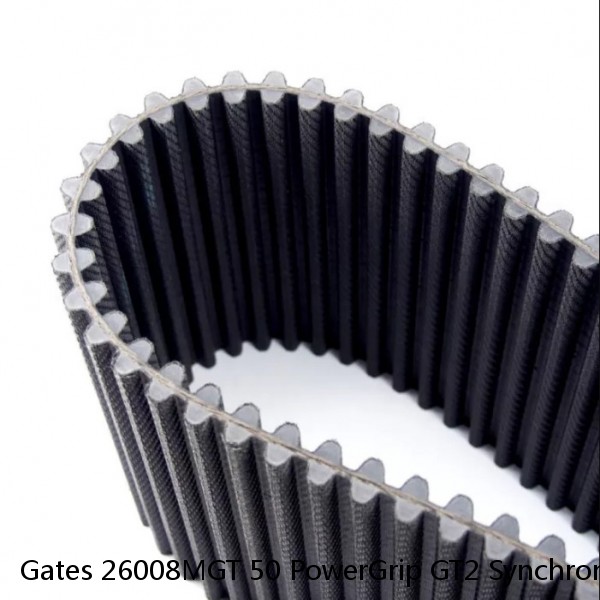 Gates 26008MGT 50 PowerGrip GT2 Synchronous Belt 2600mm L x 50mm W 325 Teeth