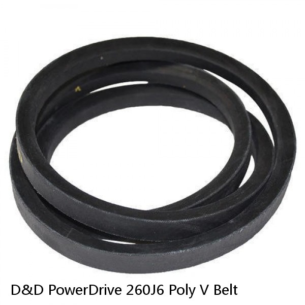 D&D PowerDrive 260J6 Poly V Belt
